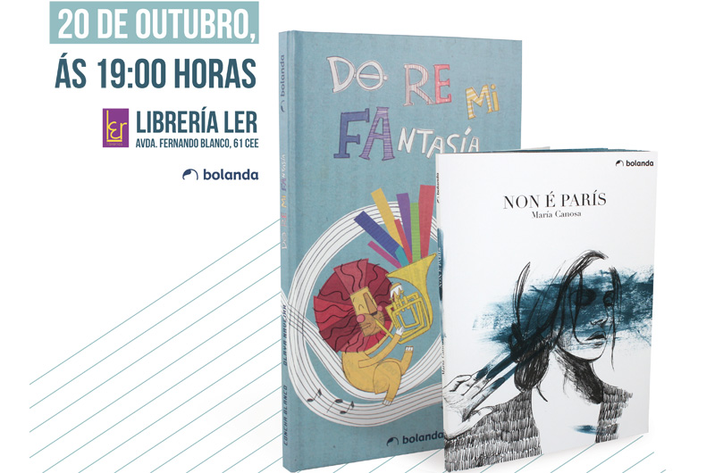 María Canosa e Concha Blanco presentan os seus últimos libros